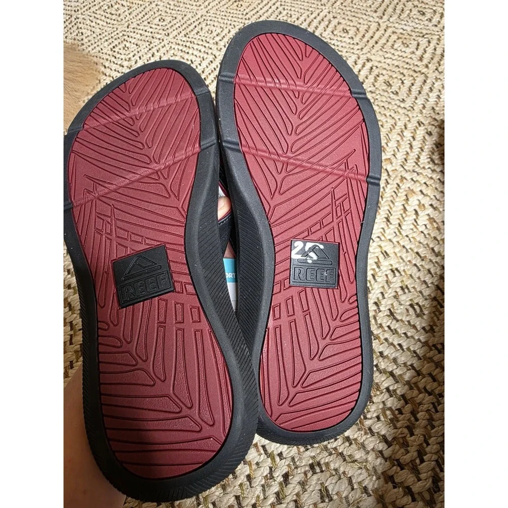 Reef Mens 8 Santa Ana Summer Beach Holiday Sliders Sandals Flip‎ Flops NWT B2
